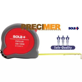 SOLA Popular Mérőszalag 5m PP-5 (19mm)